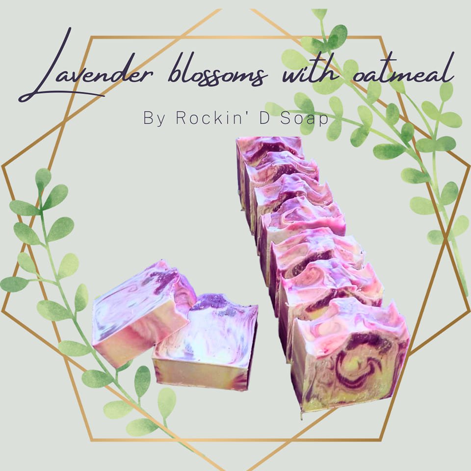 Rockin’ D Soap Lavender Blossoms