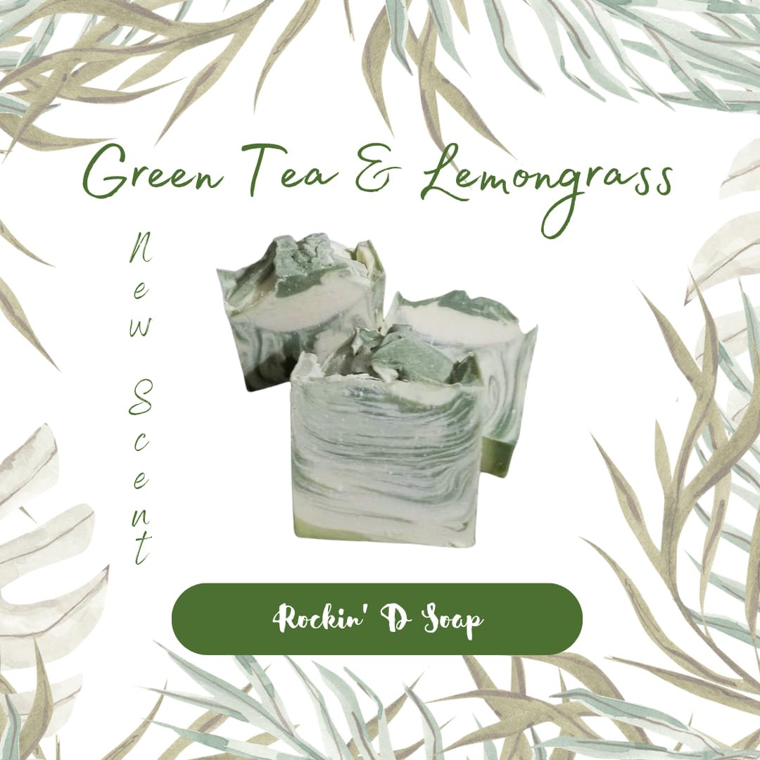 Rockin’ D Soap Green Tea & Lemongrass